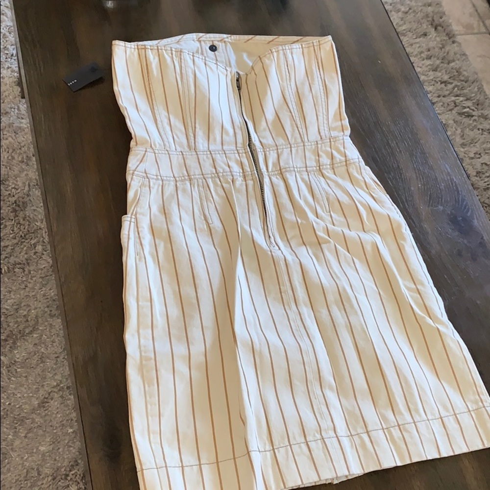 Marc Jacobs Striped Strapples Dress - Picture 10 of 11
